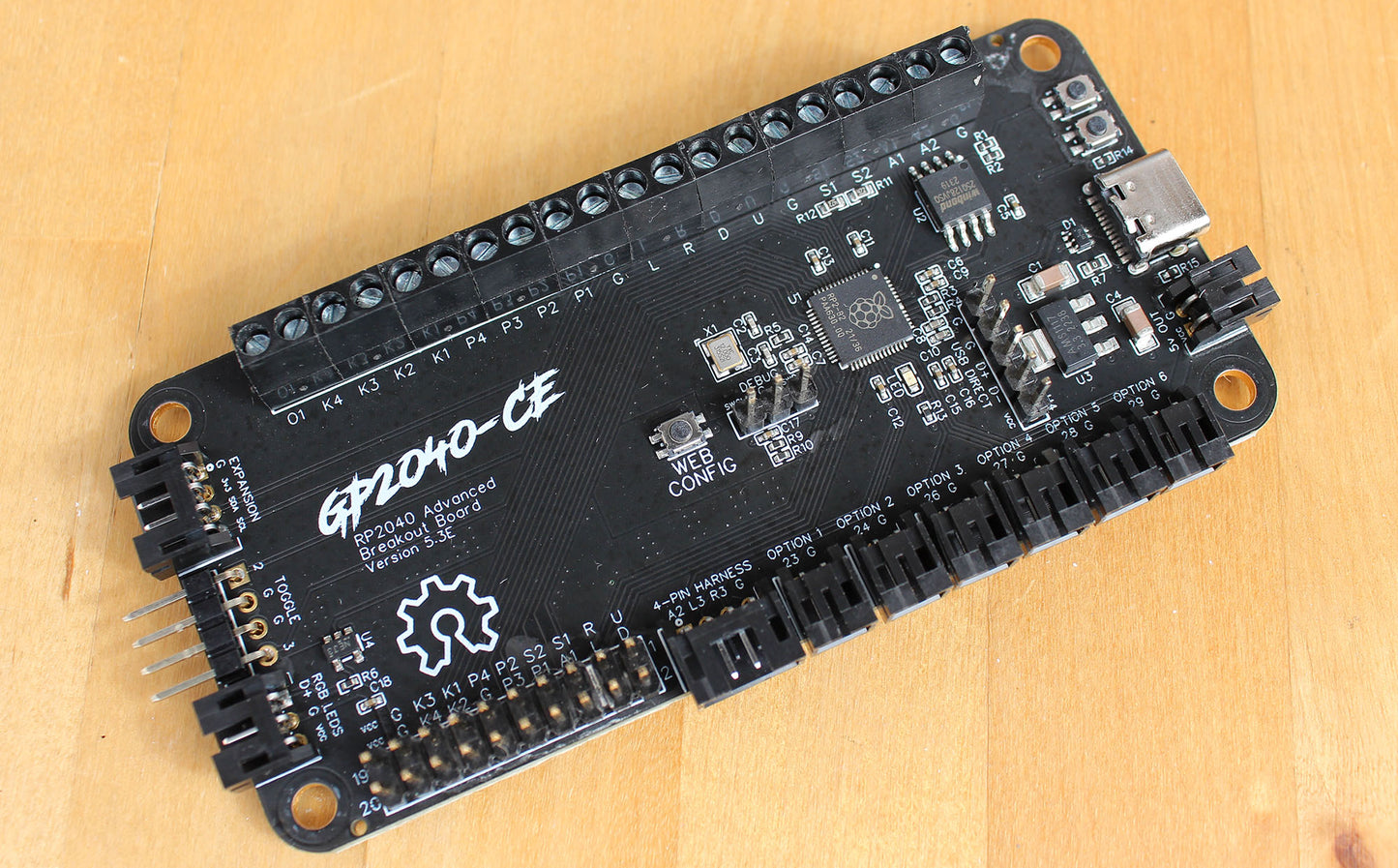 Advanced Breakout Board - BLACK EDITION / ENIG (JST Horizontal) (Version - 5.3E)