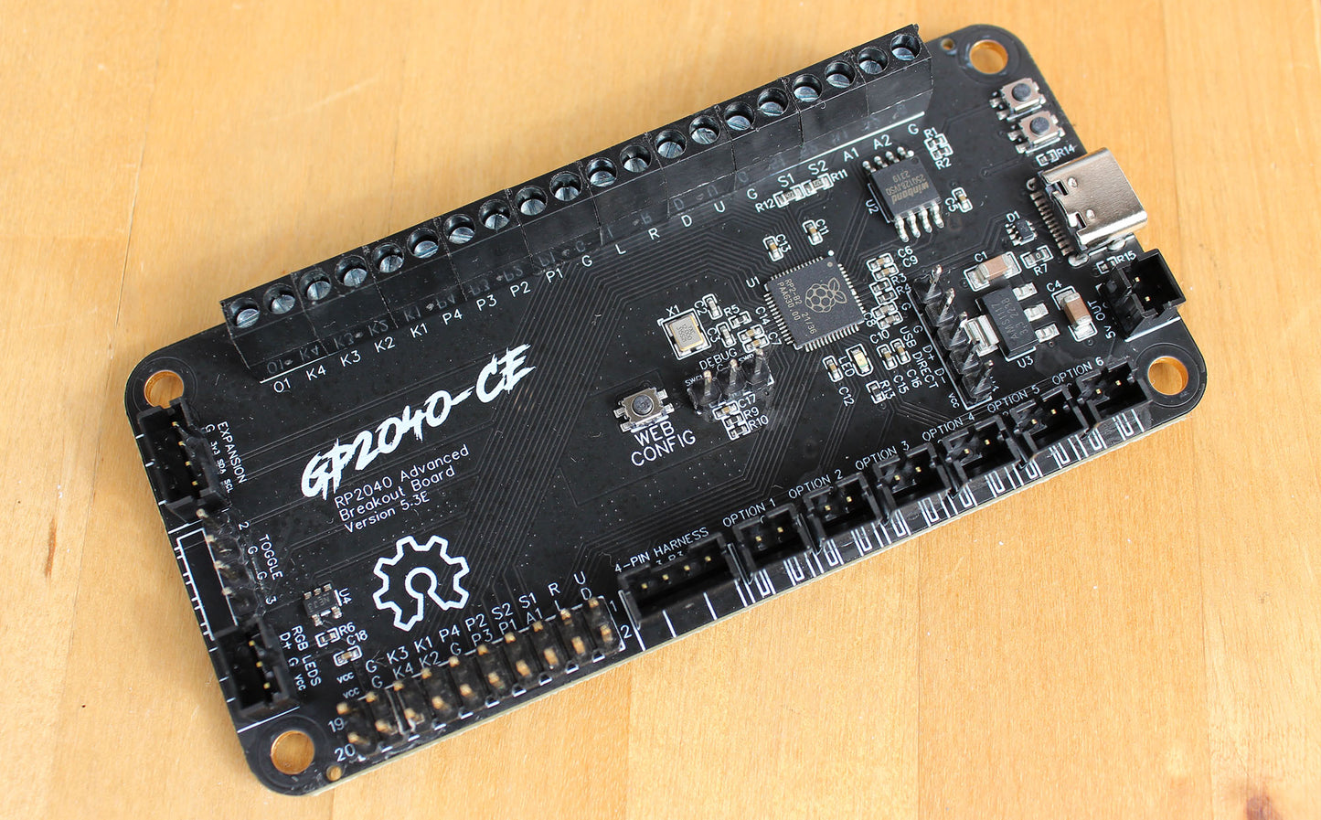 Advanced Breakout Board - BLACK EDITION / ENIG (JST Vertical) (Version - 5.3E)