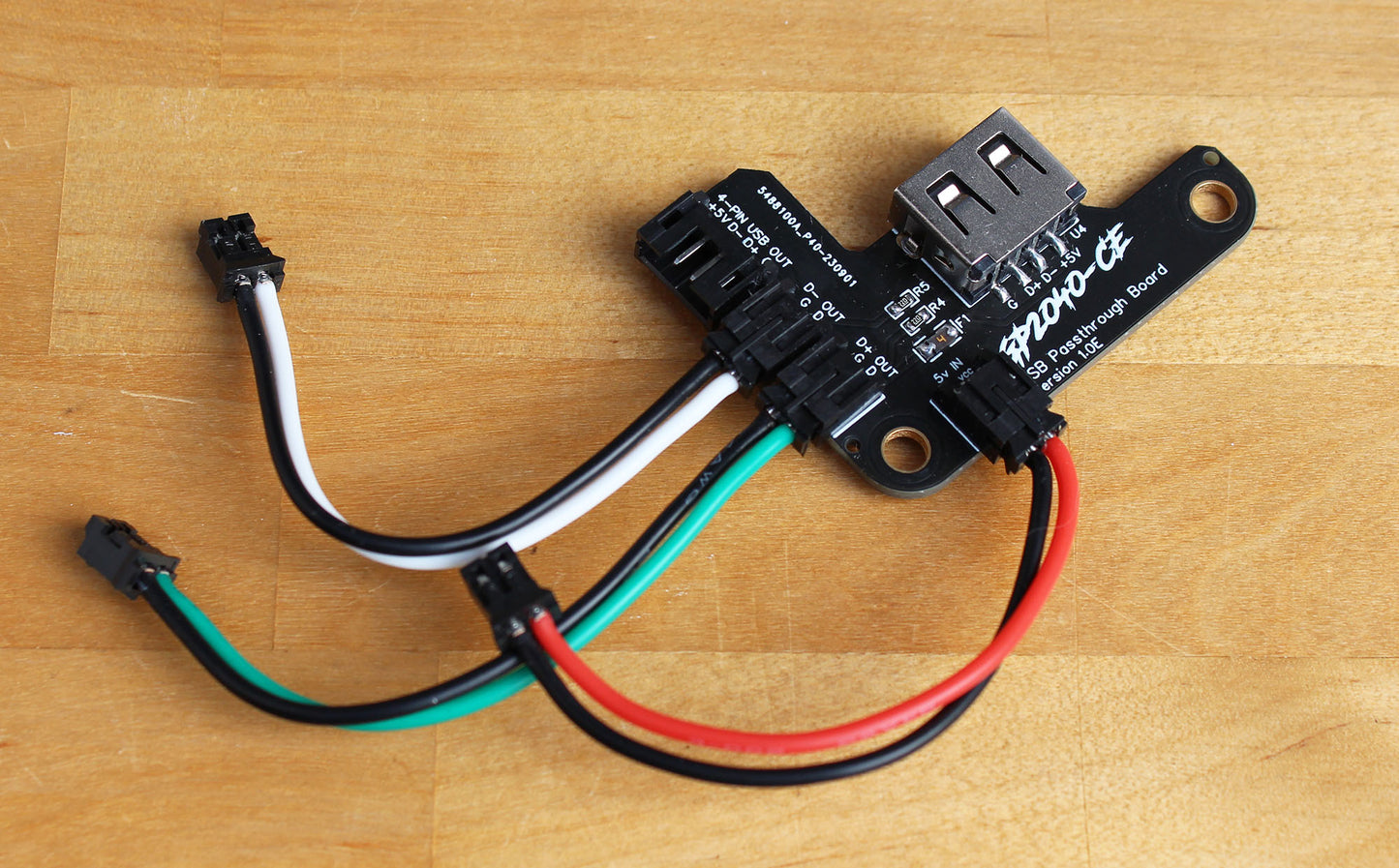 USB Passthrough Board - BLACK EDITION / ENIG (Version - 1.0E)