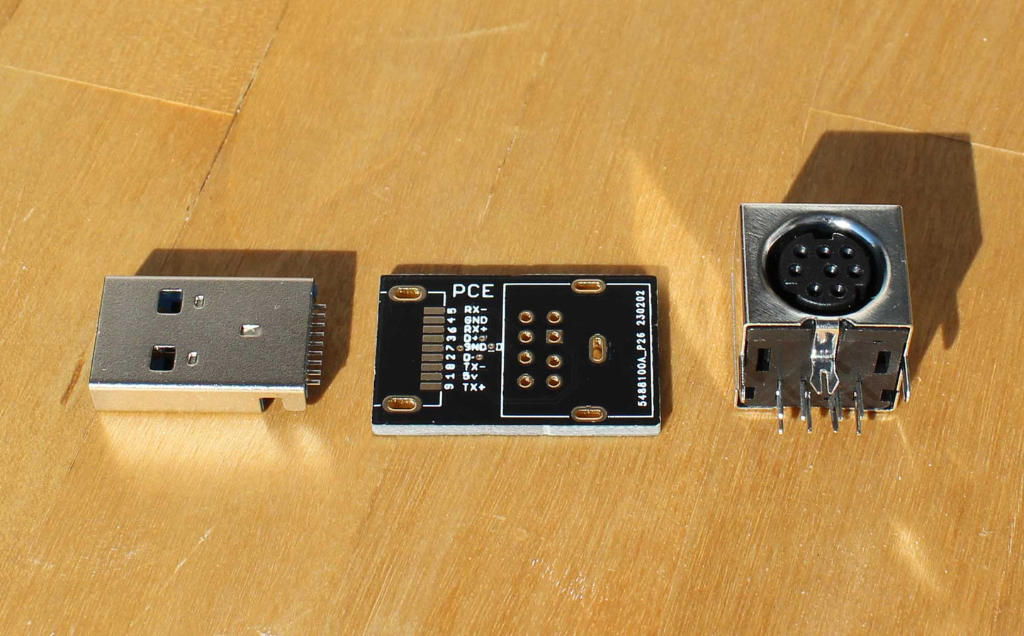 MiSTer FPGA SNAC adapter - PC-Engine + Components
