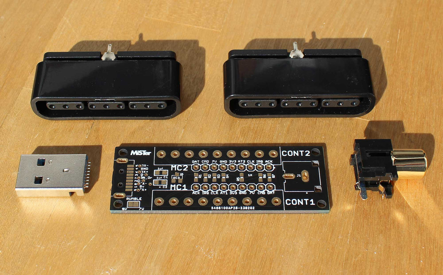 MiSTer FPGA SNAC adapter - Playstation + Components