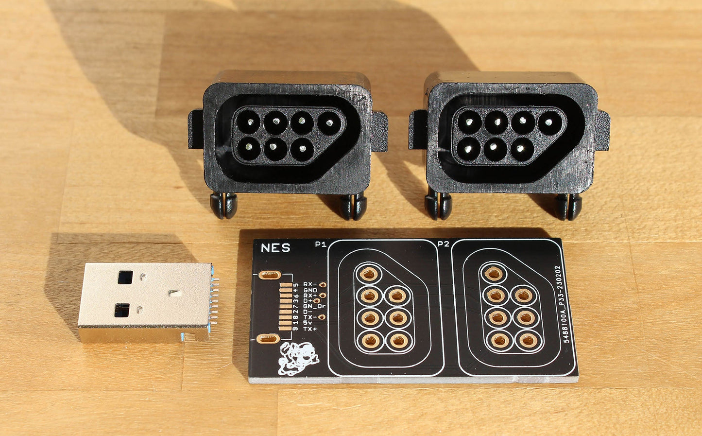 SNAC adapter - NES 2P + Components - SNAC
