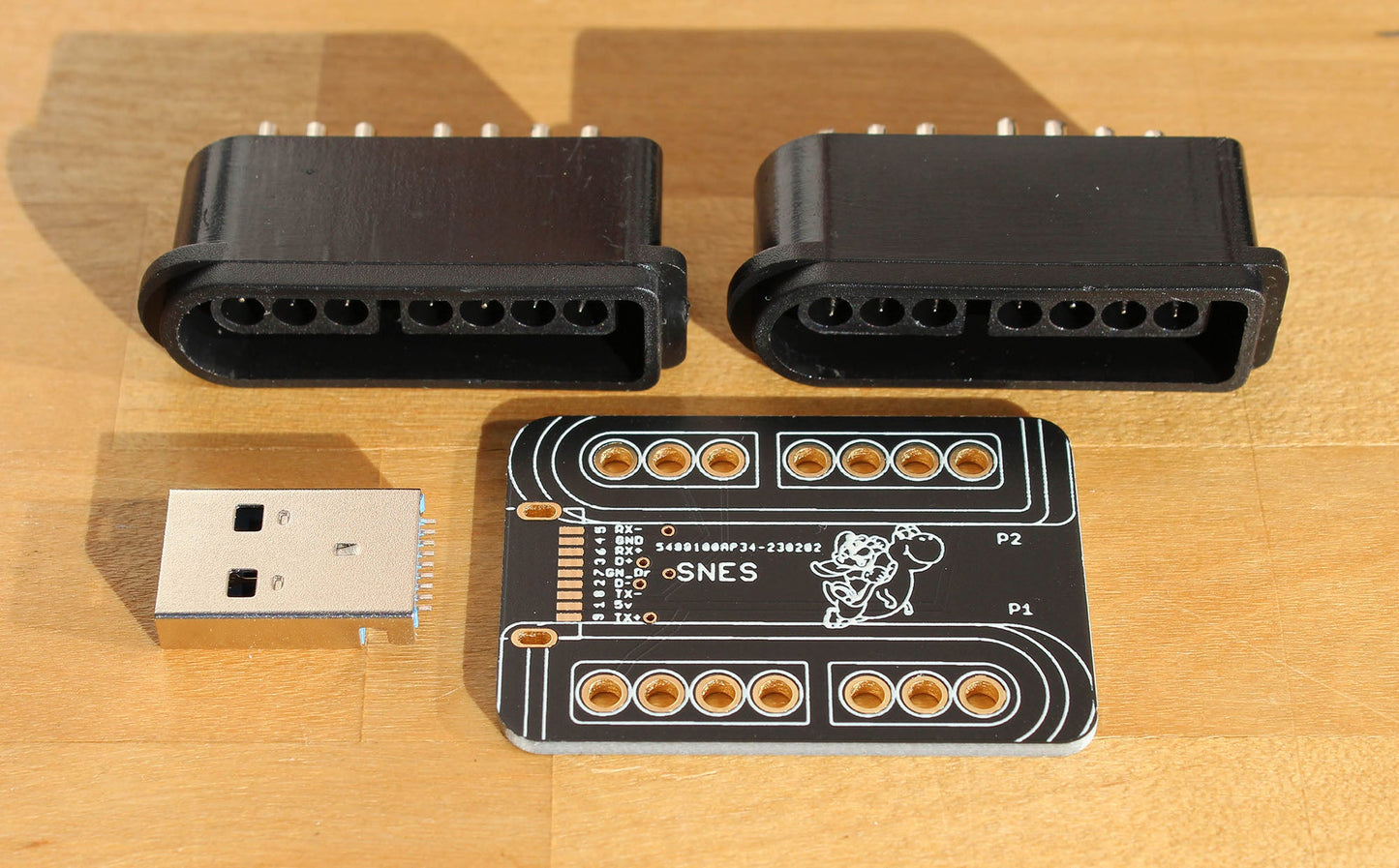SNAC adapter - SNES 2P + Components - SNAC