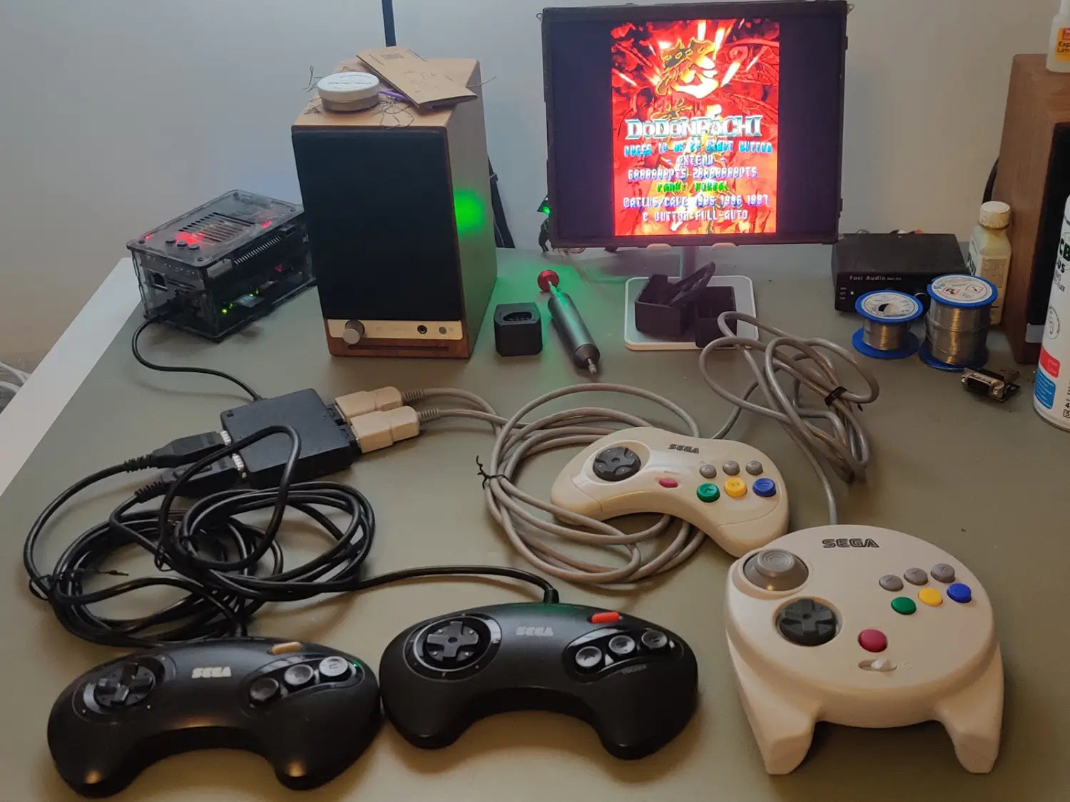 Testing the DuoDuo adapter with Genesis controllers
