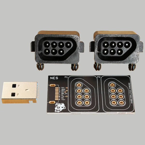 MiSTer SNAC Adapter - NES 2-Player DIY Kit - SNAC DIY Kit