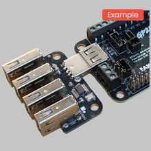 Tiny USB Hub V1.4E - Fightstick PCB